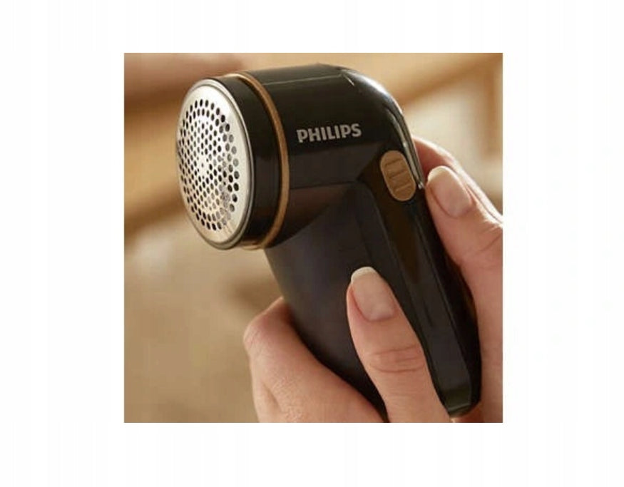 CLOTHES SHAVER PHILIPS UPHOLSTERY FABRIC PILLING SMALL HANDY Manufacturer code GOLARKA DO UBRAŃ TKANIN ODZIEŻY