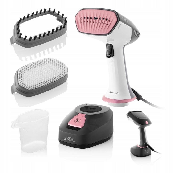CLOTHES STEAMER MANUAL STEAMER STEAM IRON 1400W + BRUSH CAP