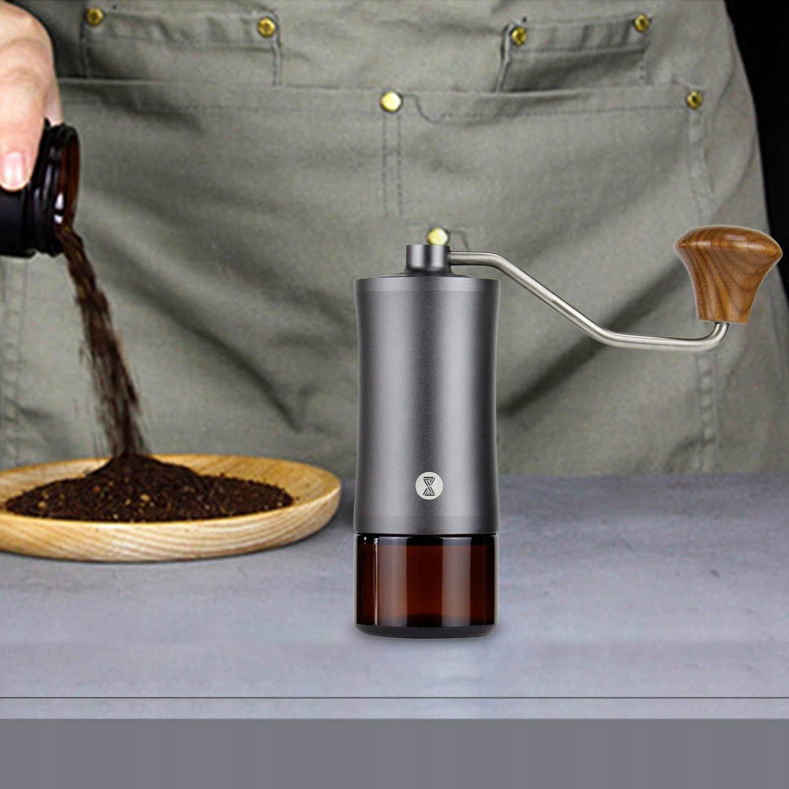 CNC Conical Stainless Steel Burr Grinder Adjustable Finely Setting Manual Brand no brand