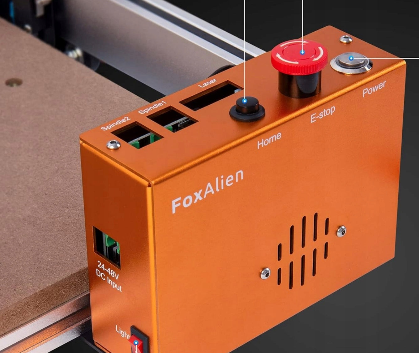 CNC Machine FoxAlien Masuter Pro 3-Axis Aluminum For Wood Manufacturer no brand