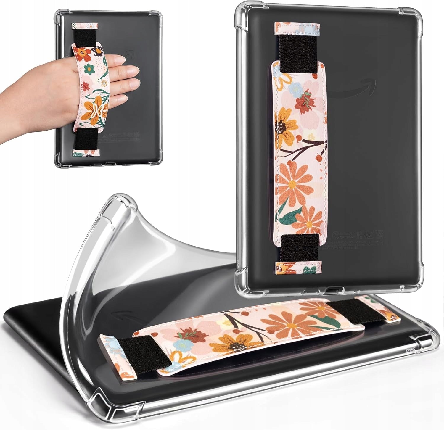 COBAK Case for Kindle Paperwhite 11 6,8 2021 Signature Edition headband flower