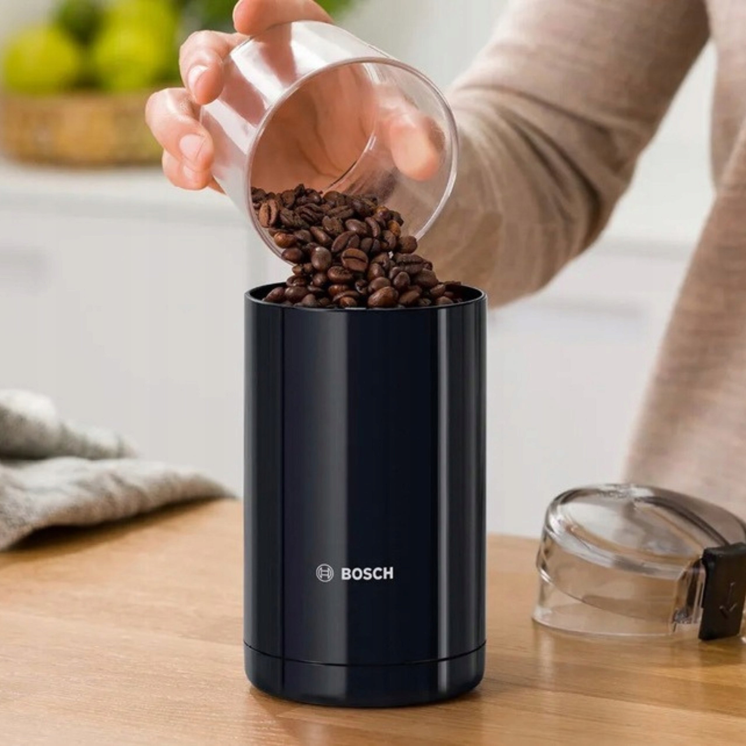 COFFEE GRINDER BOSCH ELECTRIC BLACK 180W - FOR NUT SPICE BEANS Brand Bosch