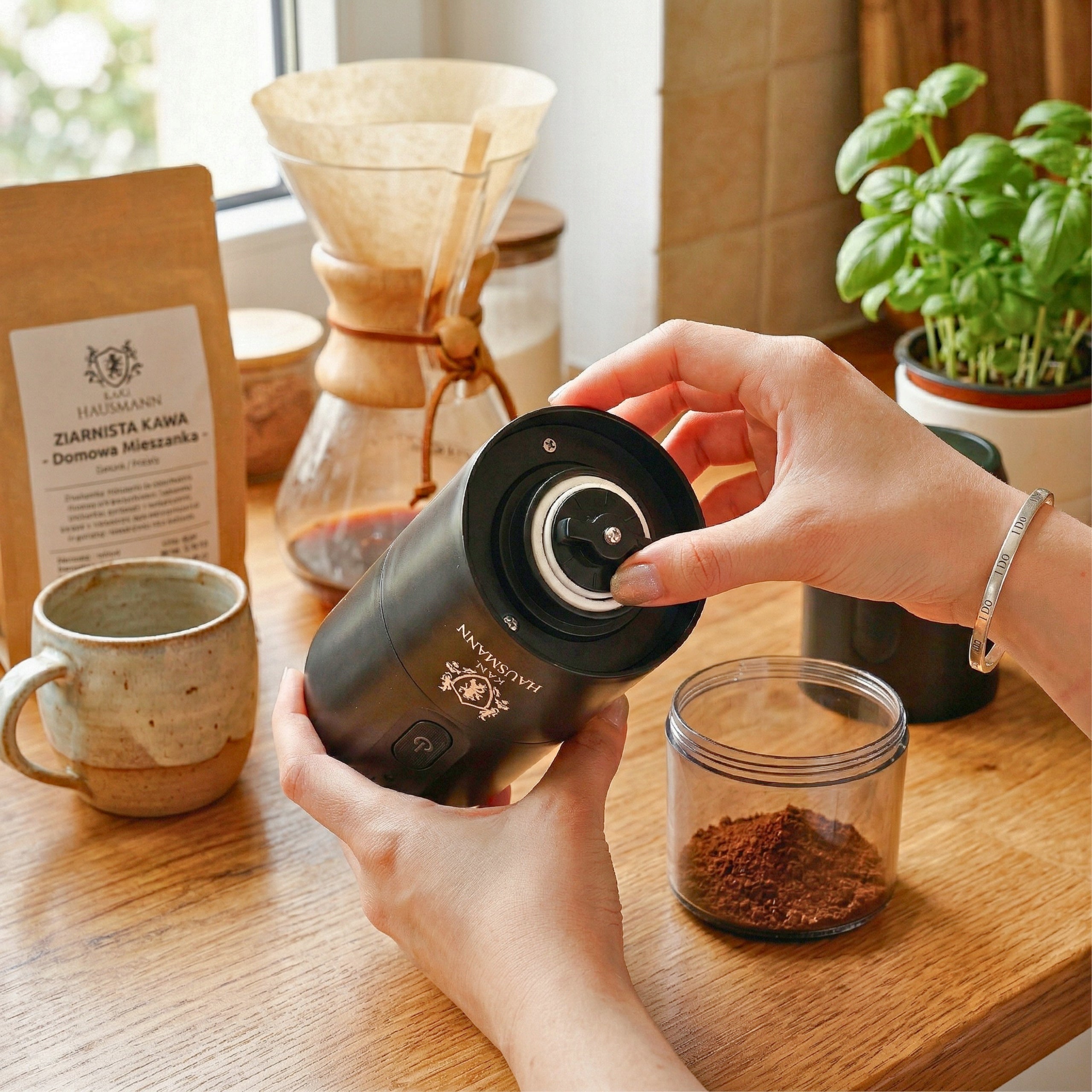 COFFEE GRINDER ELECTRIC CORDLESS USB C COFFEE GRINDER Manufacturer code ELEKTRYCZNY MŁYNEK DO MIELENIA KAWY USB C