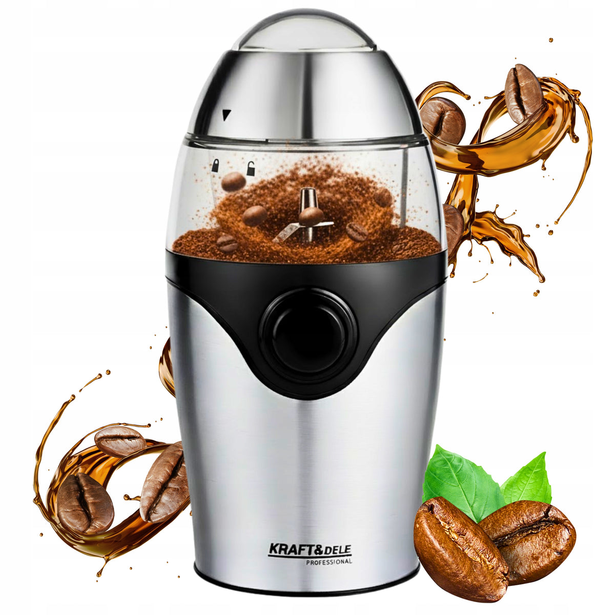 COFFEE GRINDER ELECTRIC NUT SPICE GRINDER STRONG 300W