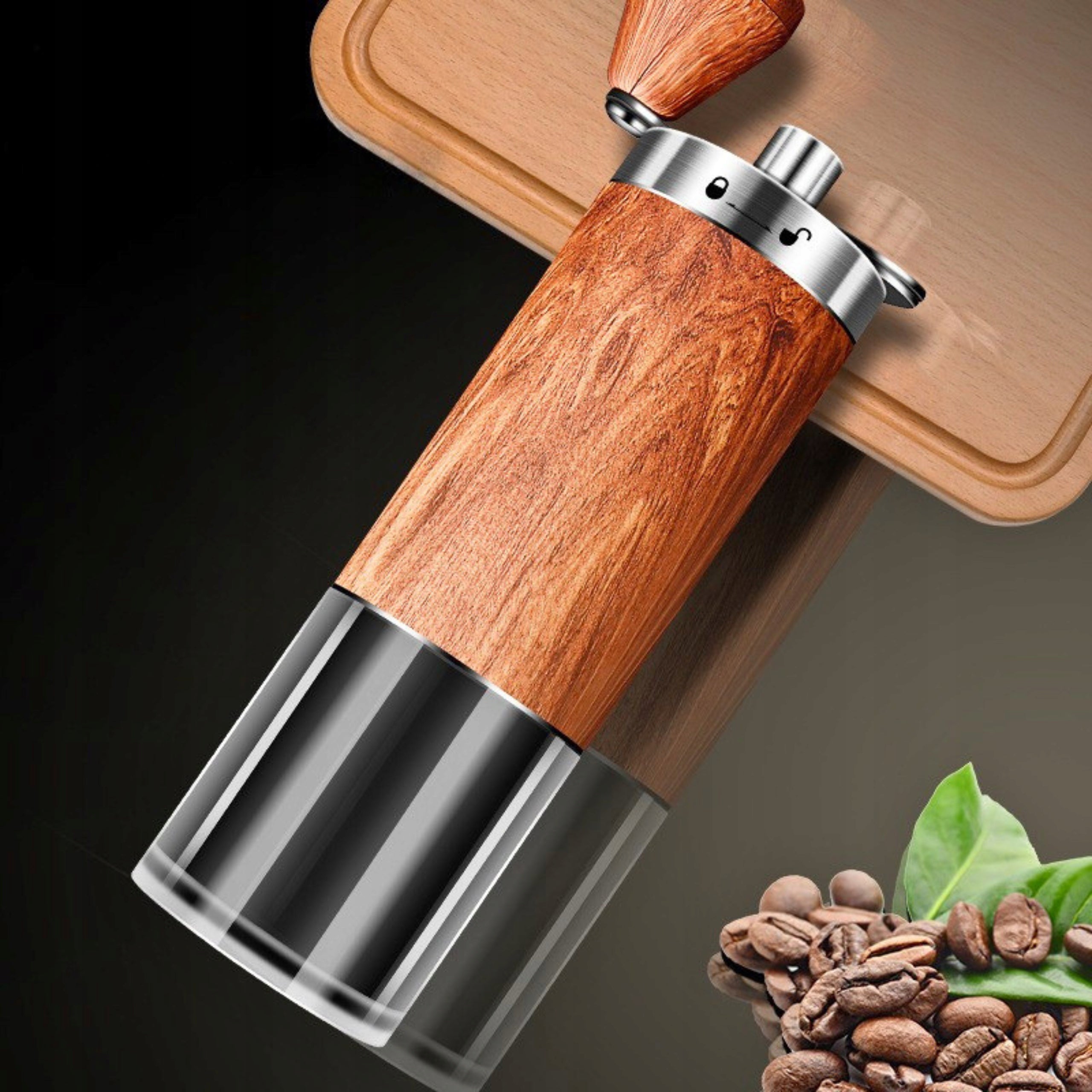 COFFEE GRINDER MANUAL SALT PEPPER COFFEE GRINDER 16cm STRONG Packaging status original