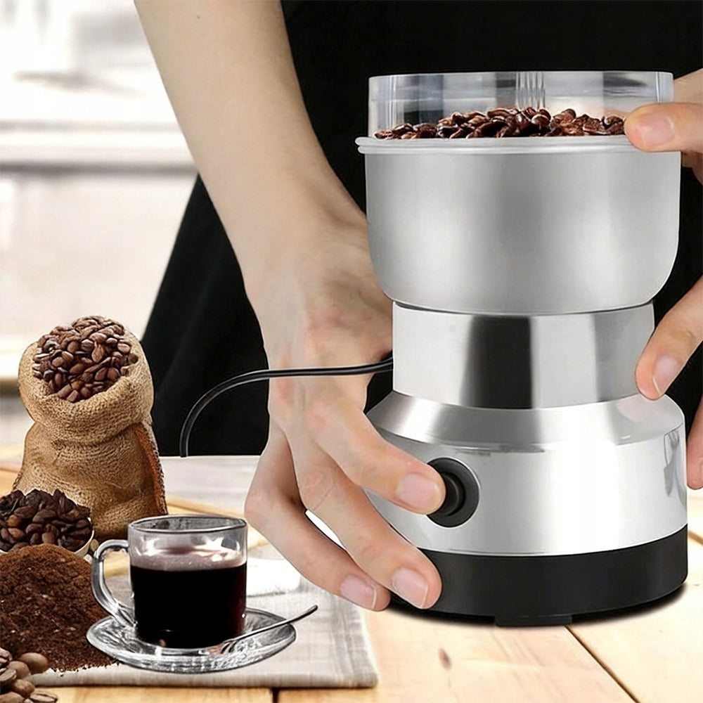 COFFEE GRINDER POWERFUL ELECTRIC FOR GRINDING SPICE NUTS GRAIN 200W Brand Bedee