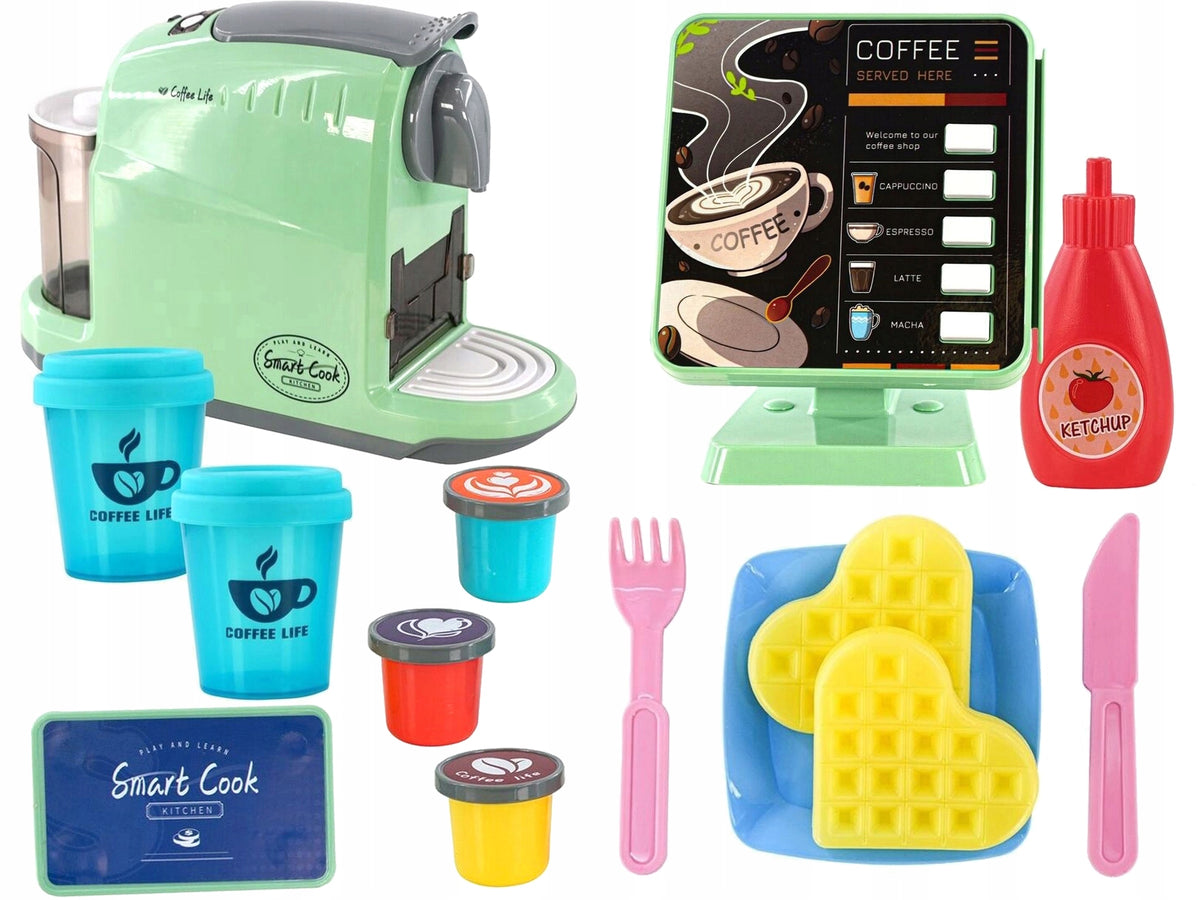 COFFEE MAKER Children's Cafe Capsules Household Appliances Light Sound