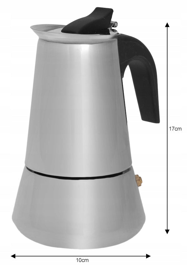 COFFEE MAKER STEEL INDUCTION Espresso COFFEE MAKER 200 ml 4 cups Manufacturer code KH-1044