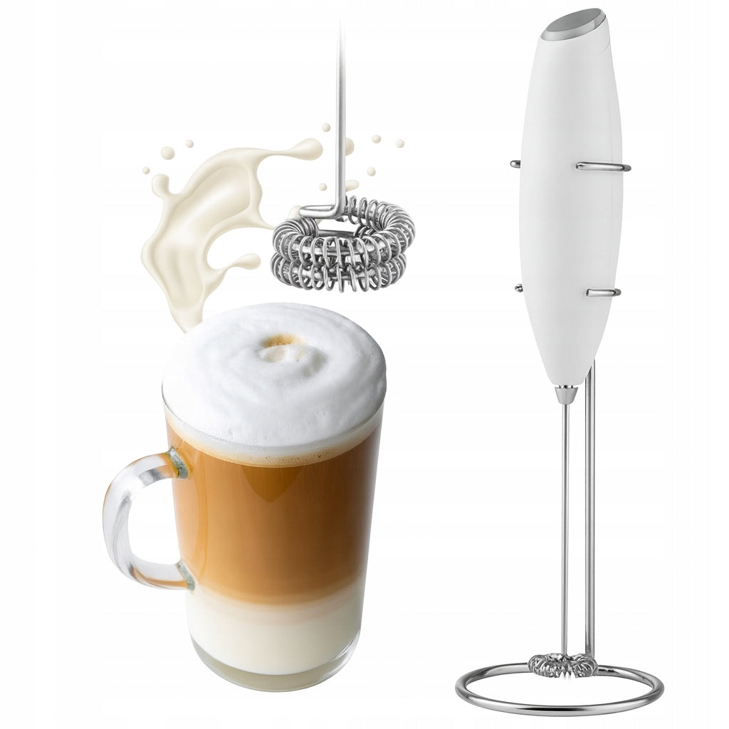 COFFEE MILK FROTHER ELECTRIC WIRELESS HANDHELD WAND BEATER Packaging status original
