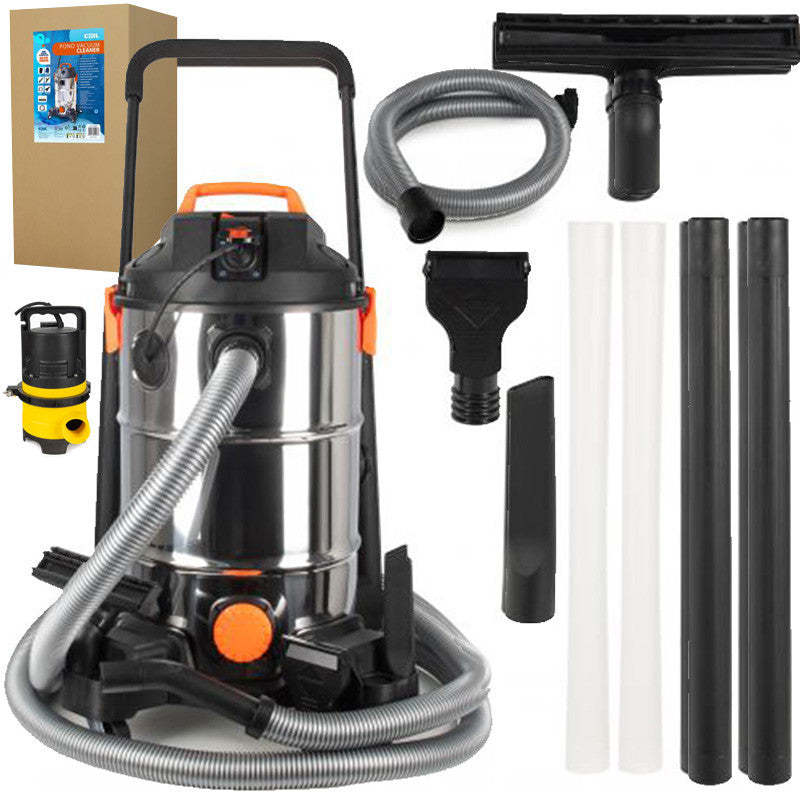 COIL Pool vacuum cleaner with pump 1400W cleaning meshes, ponds and swimming pools