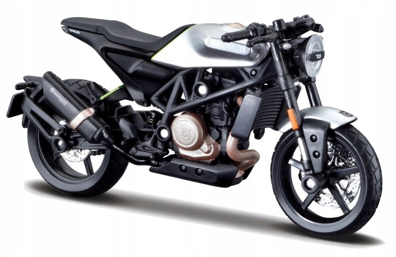 COLLECTOR 1:18 MAISTO MOTOR 2018 HUSQVARNA VITPILEN 701 Color gray