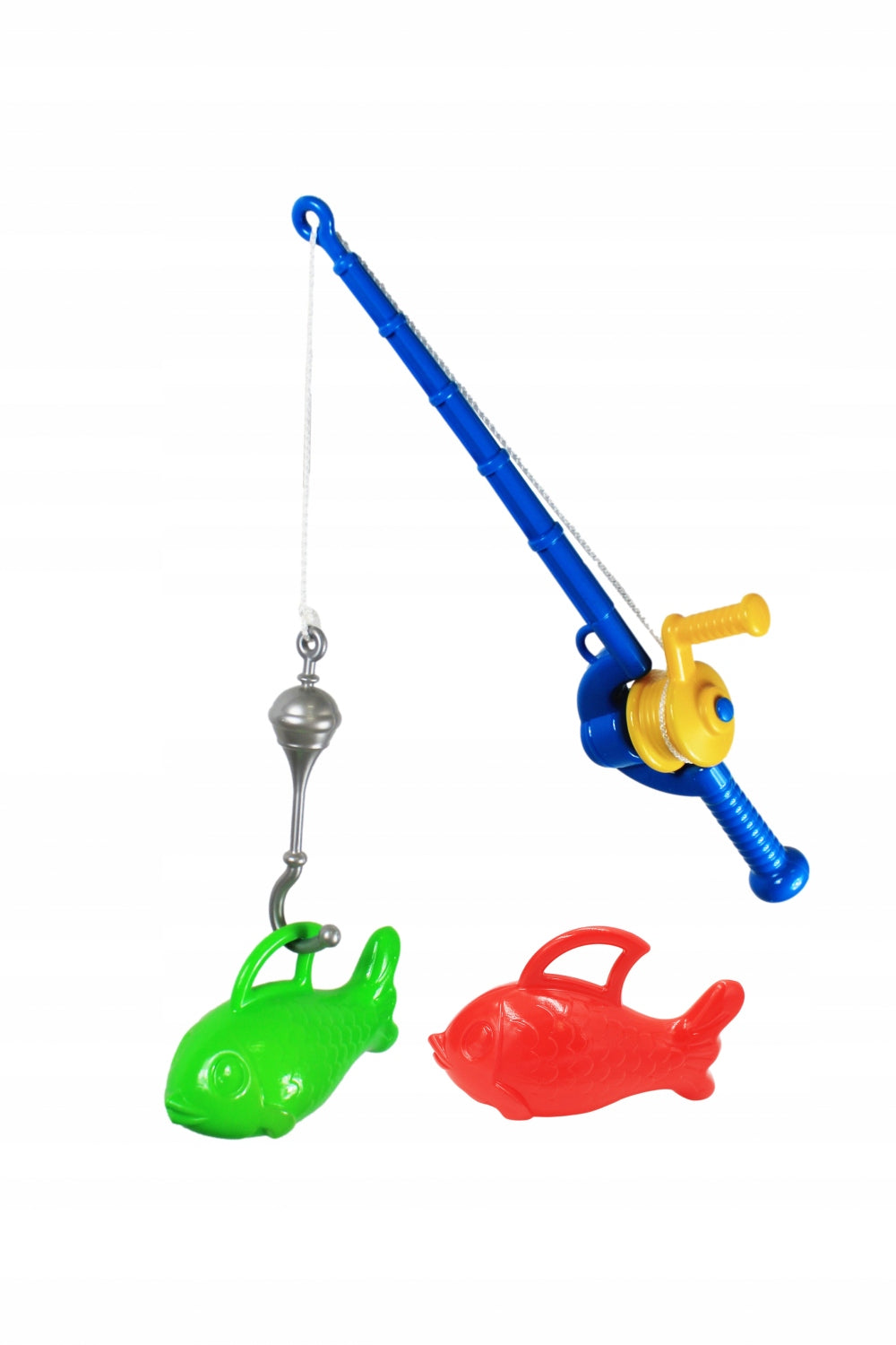 COLORFUL FISHING ROD WITH FISH