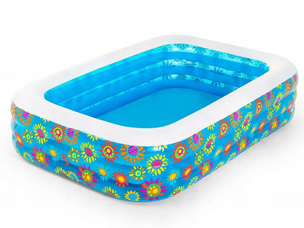 COLORFUL GARDEN SWIMMING POOL FOR CHILDREN + PATCH Series 54120