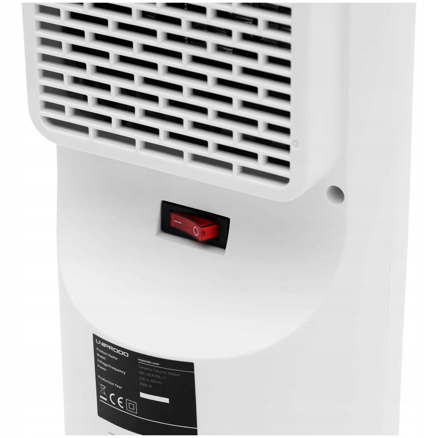 COLUMN ELECTRIC HEATER 1,2/2 kW ADJUSTABLE Brand Uniprodo