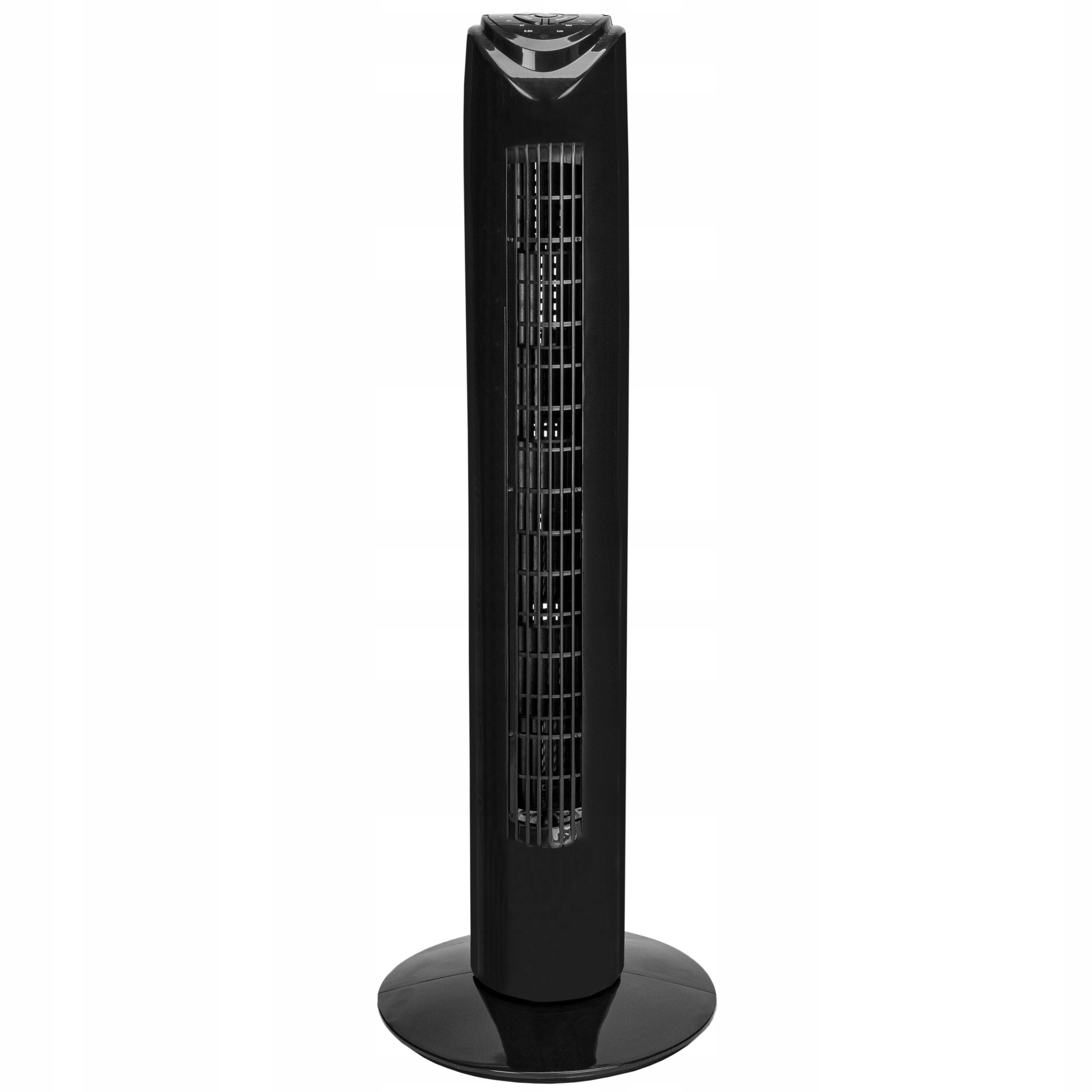 COLUMN FAN FLOOR FAN BLACK STANDING QUIET WITH 45W REMOTE CONTROL Model Calid
