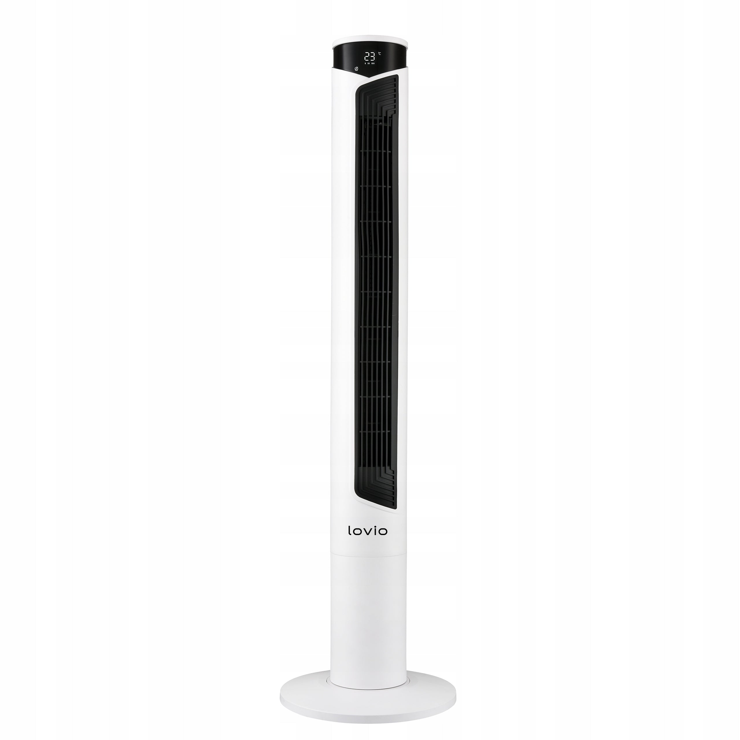 COLUMN FAN Floor standing fan QUIET WITH REMOTE CONTROL WHITE 118 cm Functions oscillation automatic oscillation timer