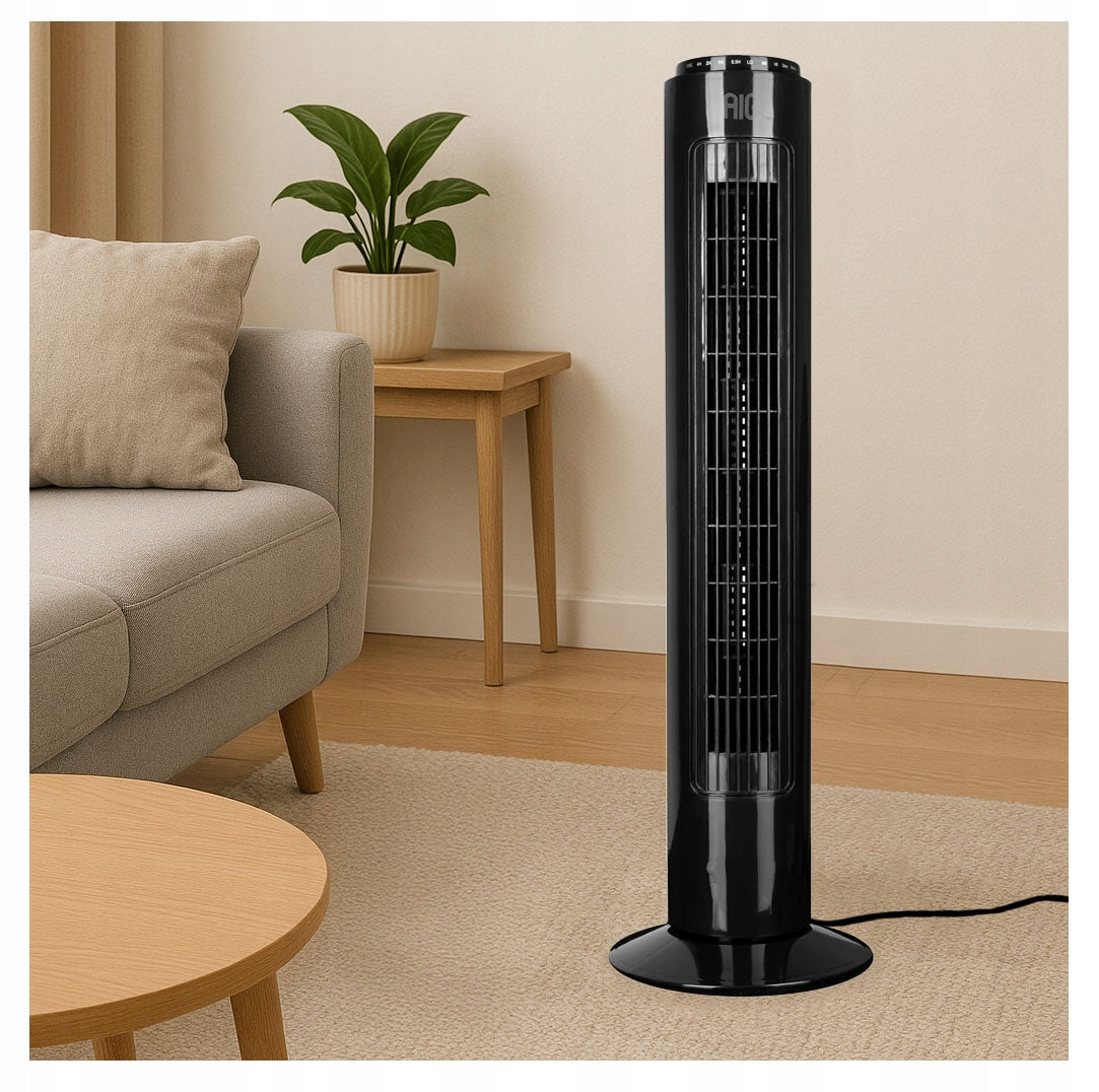 COLUMN FAN LARGE FLOOR FAN TIMER OSCILLATION COLUMN REMOTE CONTROL Packaging status original