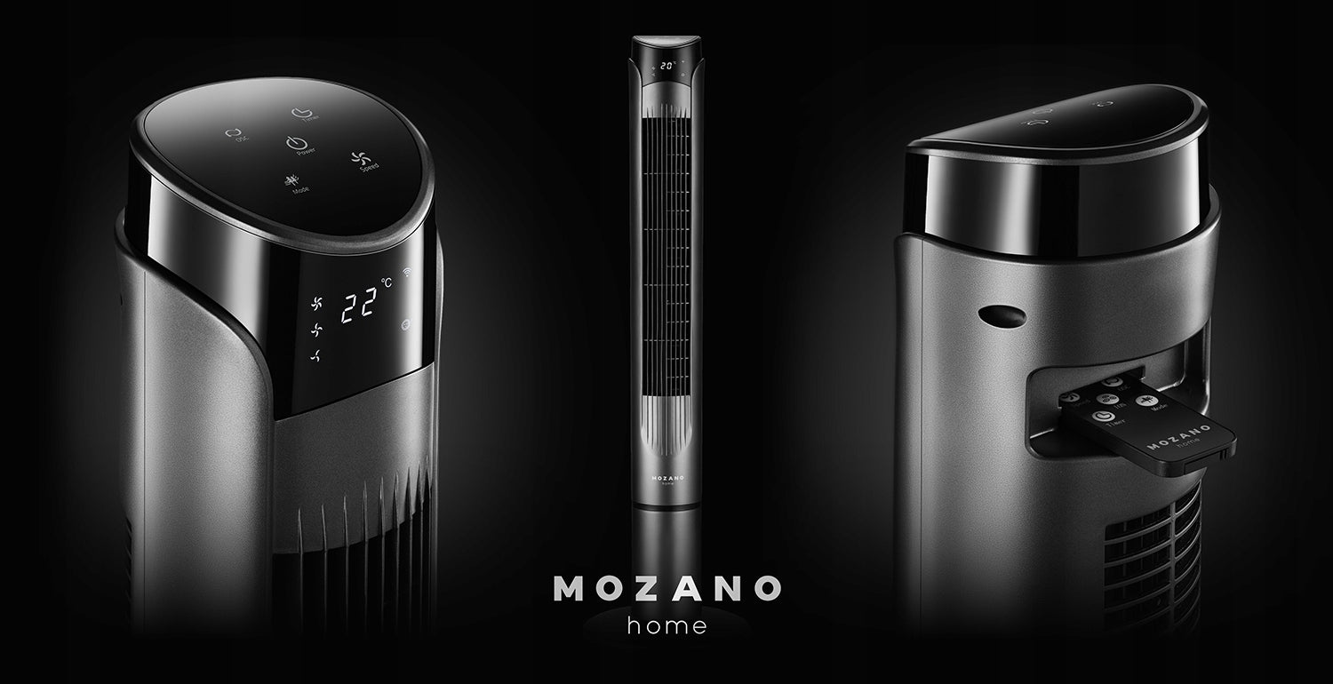 COLUMN FAN QUIET FAN AROMA + IONIZATION + WIFI RANGE 10M XXL Dominant color silver/gray