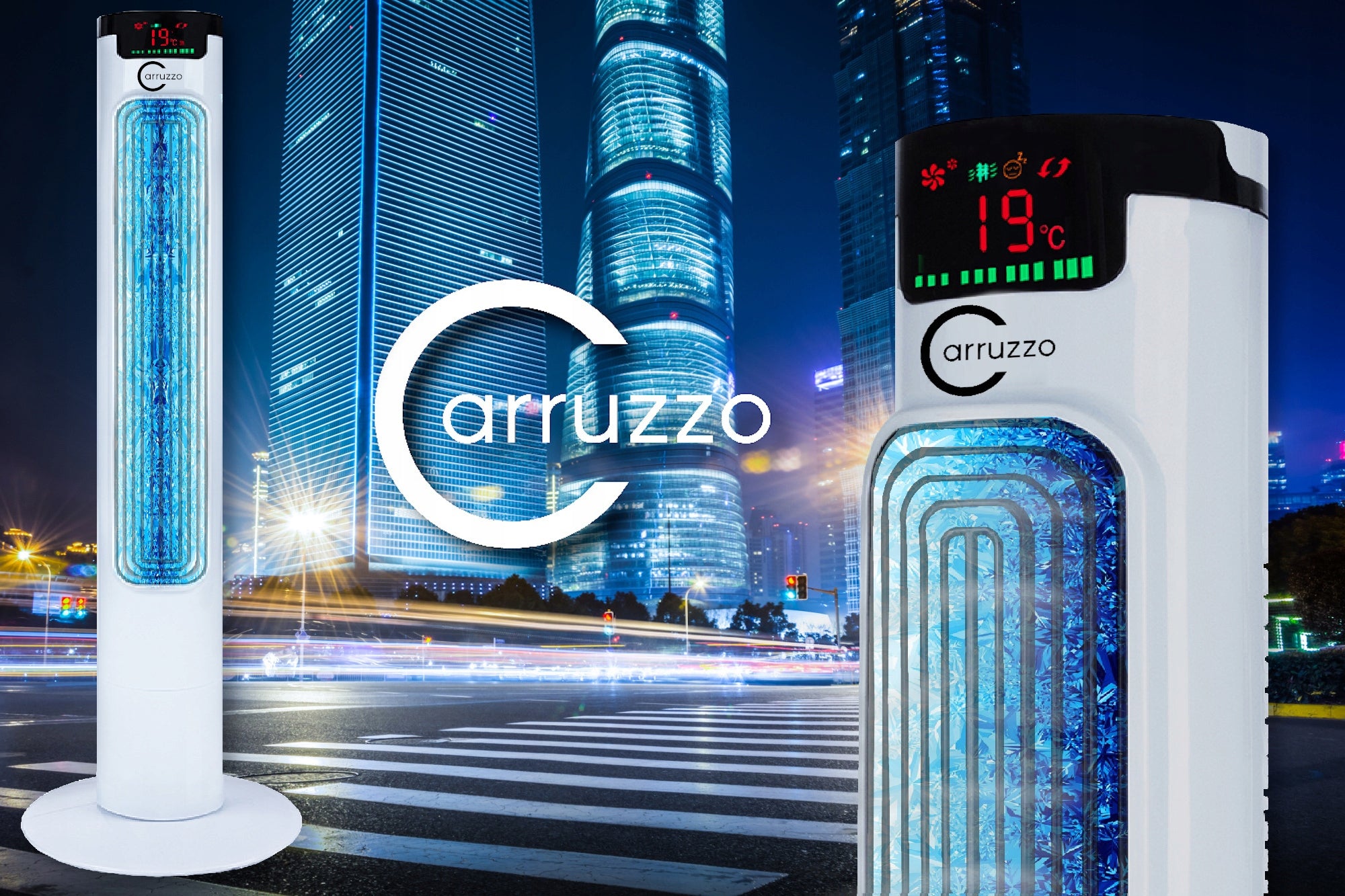 COLUMN FAN fan QUIET STRONG STANDING LCD + REMOTE CONTROL AROMATHERAPY EAN (GTIN) 5905123214332