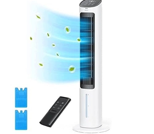 COLUMN FAN with ventilation cooling function and air humidification Manufacturer code FTS016R