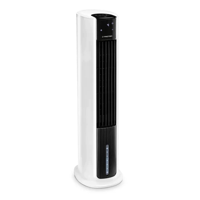 COLUMN FAN with ventilation cooling function and air humidification