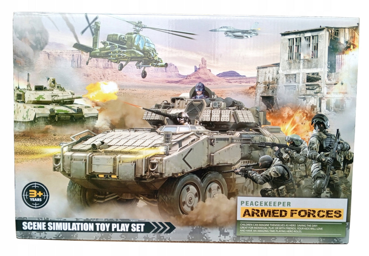 COMBAT FORCE LARGE SET OF MILITARY VEHICLES TANK AIRCRAFT SOLDIER Manufacturer code IME3989IJ