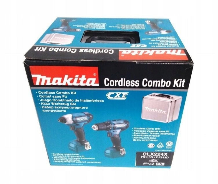 COMBO SET Screwdriver Makita CLX224X screwdriver Manufacturer code CLX224X