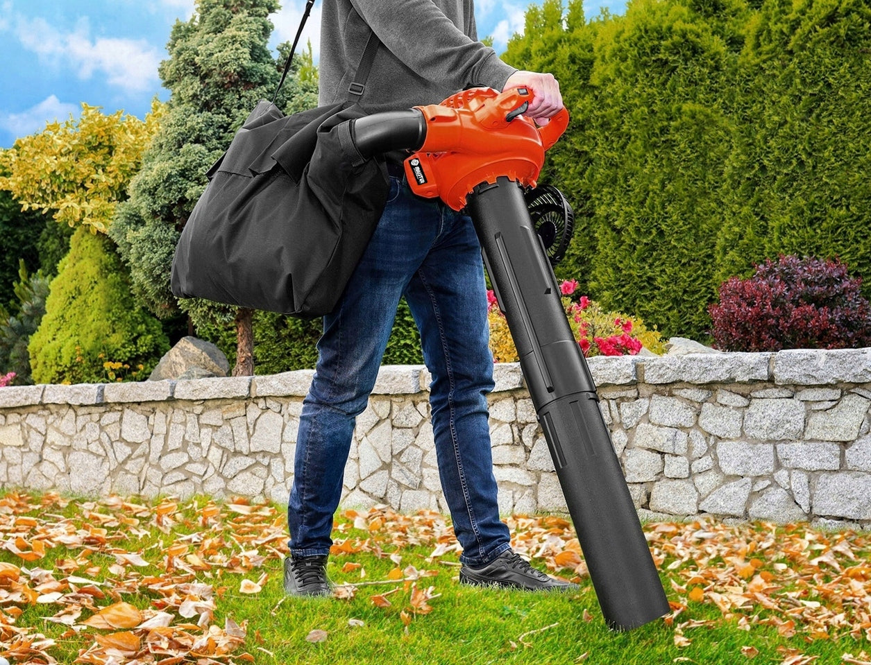 COMBUSTION BLOWER GARDEN VACUUM CLEANER WITH LEAF SHREDDER MP0078 POWER Packaging status original