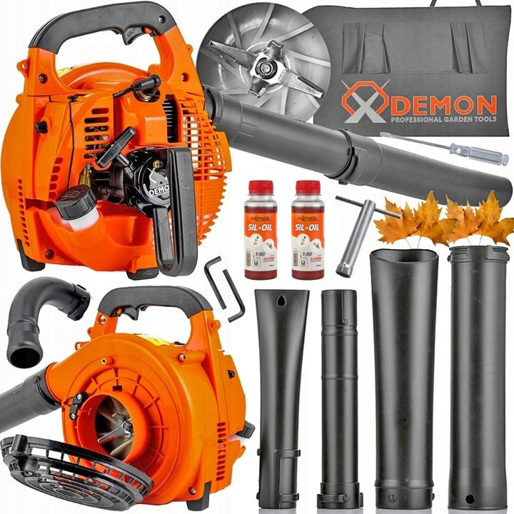 COMBUSTION BLOWER GARDEN VACUUM CLEANER WITH SNOW LEAF SHREDDER STRONG