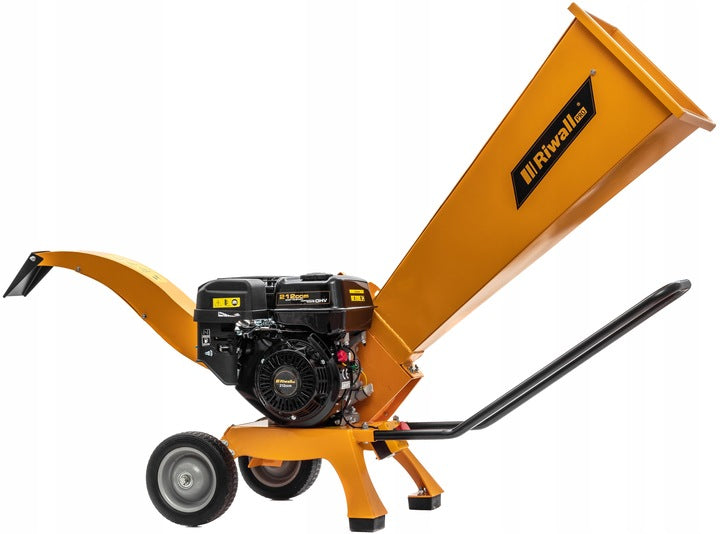 COMBUSTION BRANCH SHREDDER RPS7058 212 CM3 PETROL FOR GARDEN LEAVES Brand Riwall