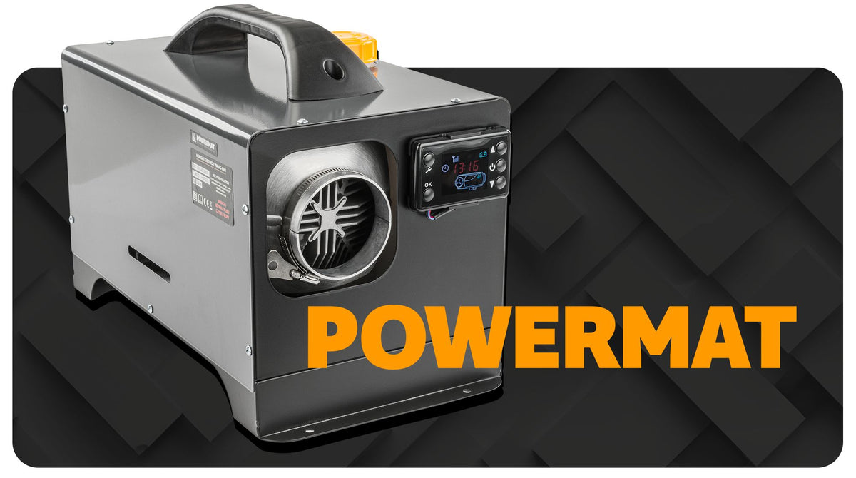COMBUSTION HEATER OIL BLOWER PARKING HEATER 12 KW Brand Powermat