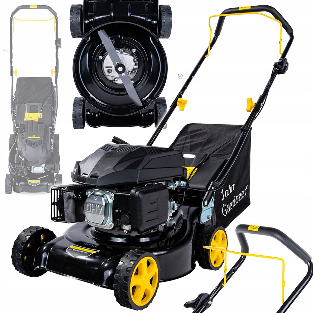 COMBUSTION LAWN MOWER STRONG 3,5KM 40cm METAL HOUSING BASKET 40L