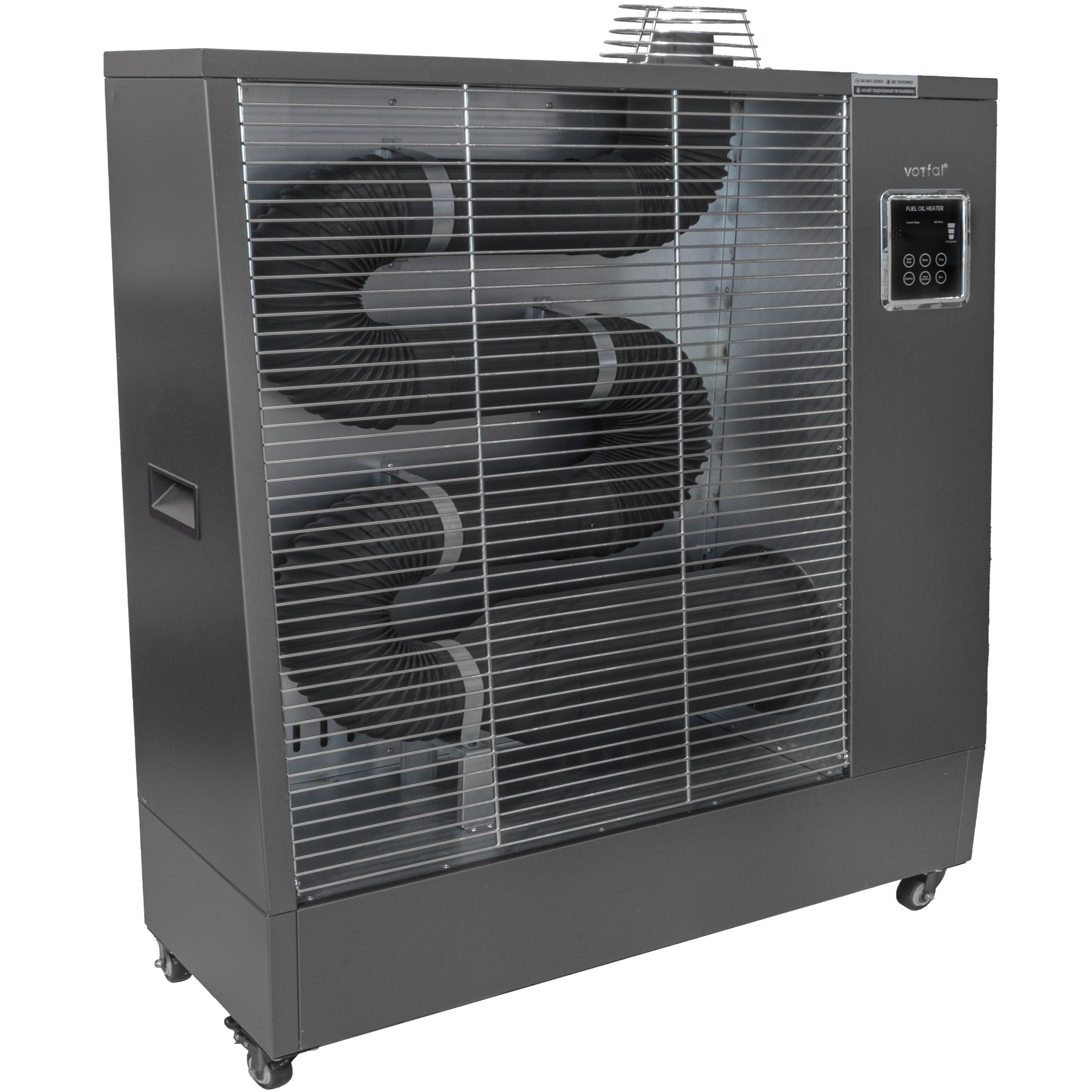 COMBUSTION OIL HEATER INFRARED POWER 10KW LCD EXHAUST GAS DRAINAGE Brand Vorfal
