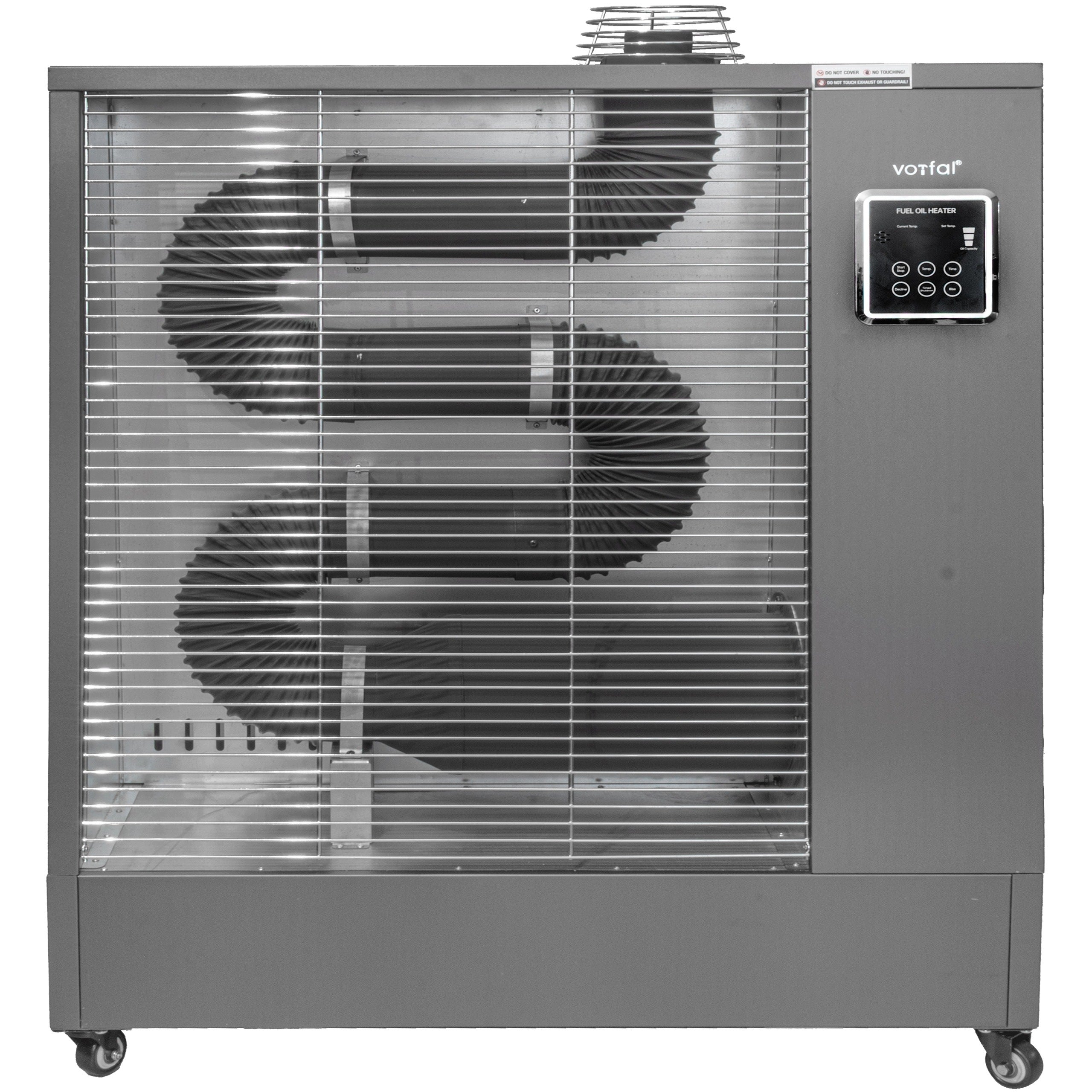COMBUSTION OIL HEATER INFRARED POWER 10KW LCD EXHAUST GAS DRAINAGE