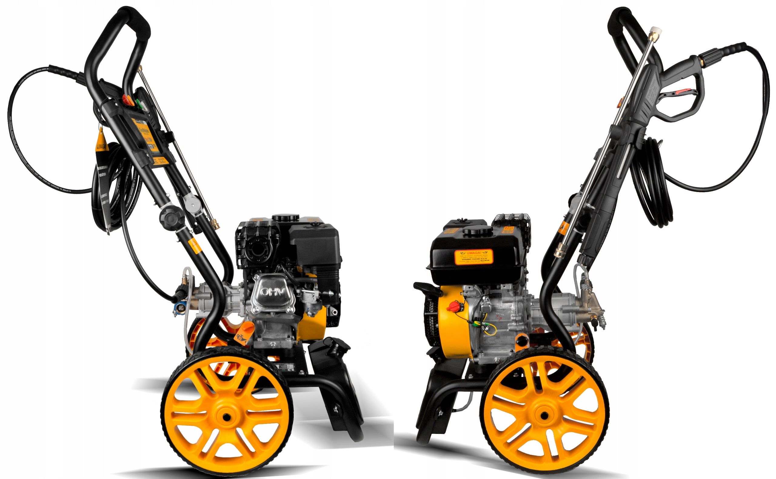 COMBUSTION PRESSURE WASHER 213bar BRASS PUMP 212cc GMM-PW38L + OIL Brand GoodMajster