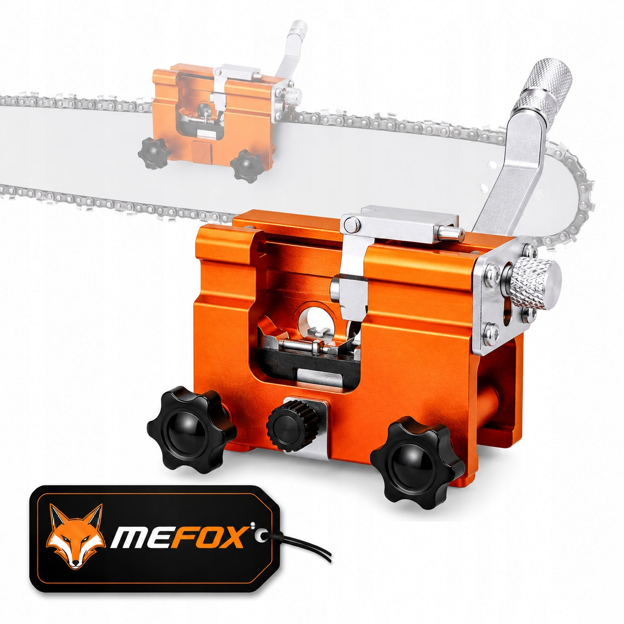 COMBUSTION SAW CHAIN SHARPENER MANUAL CRANK SHARPENER
