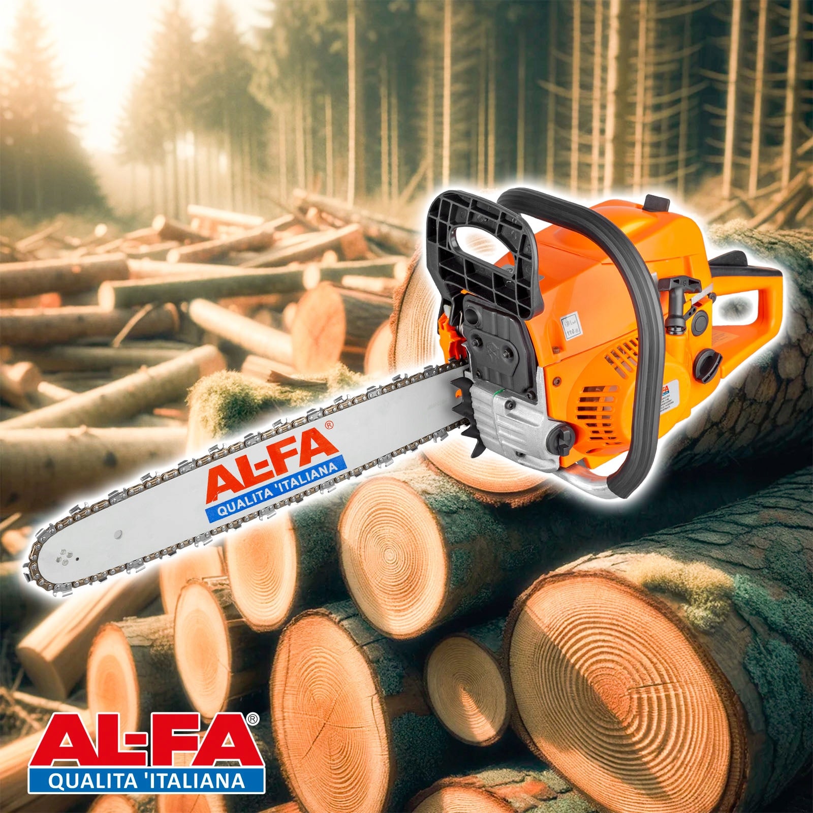 COMBUSTION SAW MOTOR CHAINSAW FOR WOOD POWER GUIDE SET Brand Lex