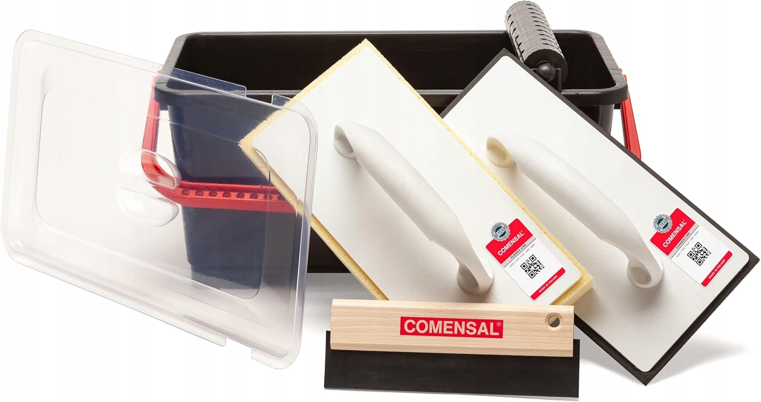 COMENSAL Fliesenwaschset 12L Profi 6-teiliges zum Verputzen