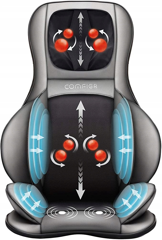 COMFIER 2309A Overlay Massage Mat Shiatsu Massager for Chair Packaging status original
