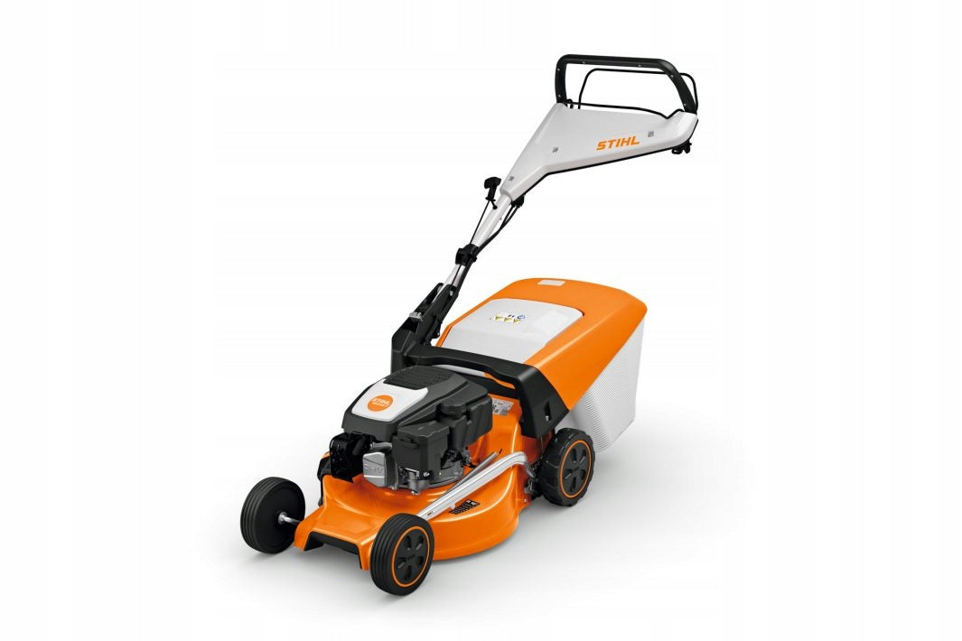 COMFORTABLE AND POWERFUL PETROL MOWER RM 248.3 T WITH MULCHING FUNCTION Manufacturer code WB210113415