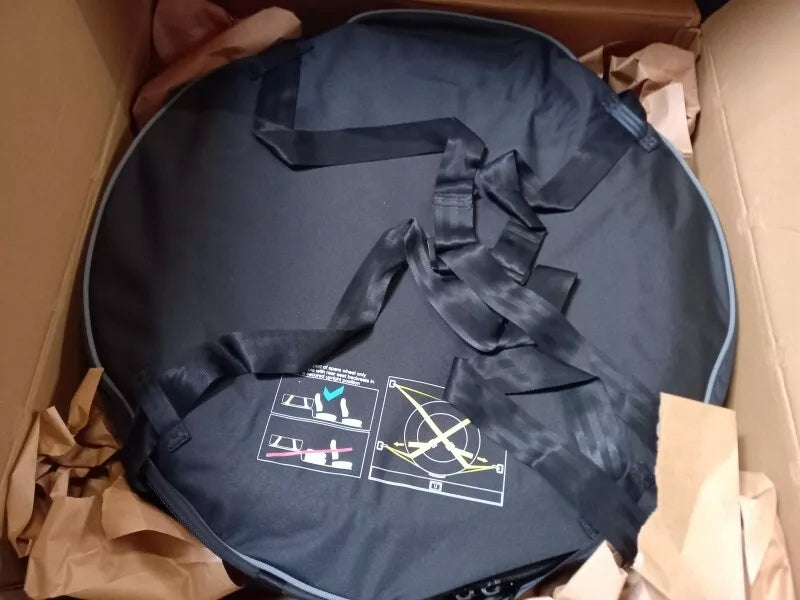 COMMUTER SPARE WHEEL COVER with BELTS VW AUDI BMW MERCEDES SKODA Manufacturer's catalog number 5G0601703