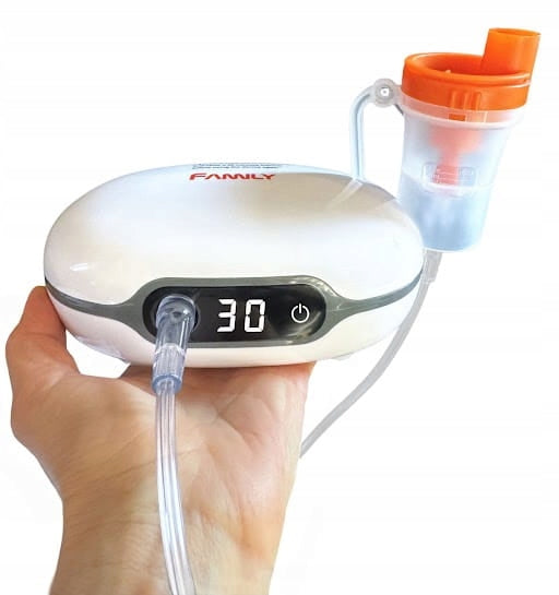 COMPACT INHALER FOR CHILDREN AND ADULTS WITH TOUCH SCREEN Medical device yes