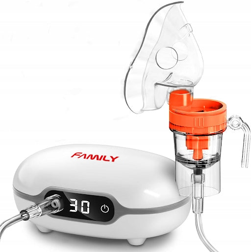 COMPACT INHALER FOR CHILDREN AND ADULTS WITH TOUCH SCREEN