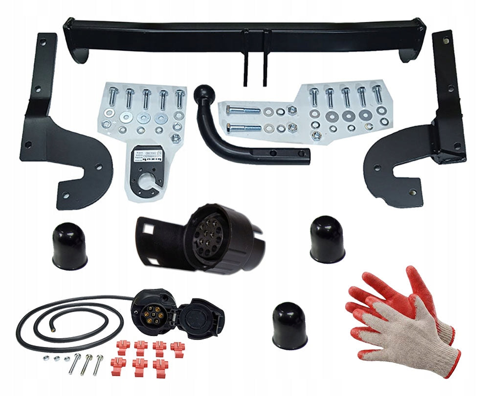 COMPLETE TOWBAR +BEAM+7PIN/13P TOYOTA YARIS 2 II 2006-2011 P90 Manufacturer Hak-Pol