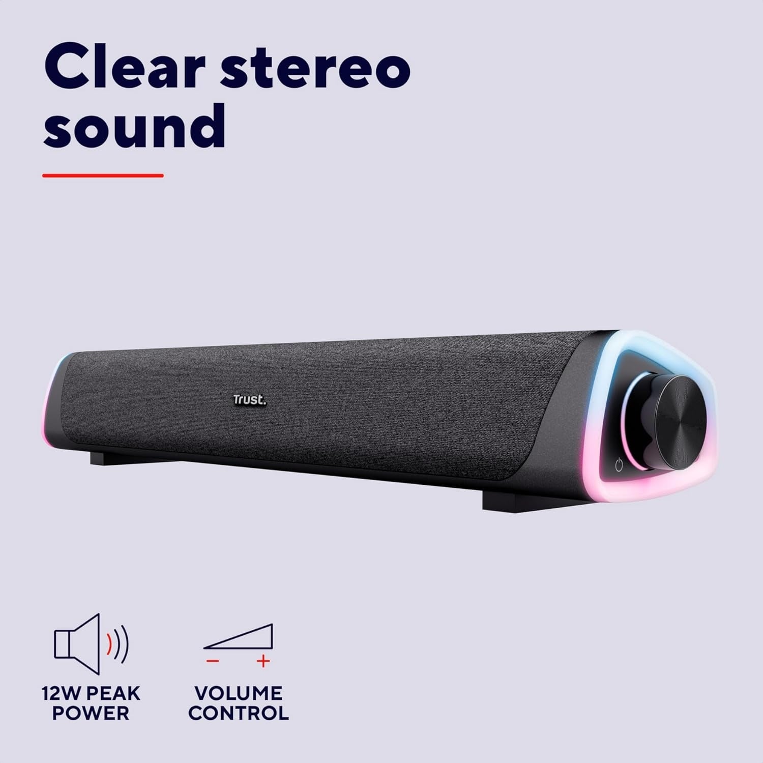 COMPUTER SOUNDBAR STEREO LED RGB USB JACK 3,5 MM Manufacturer code 5905995426345