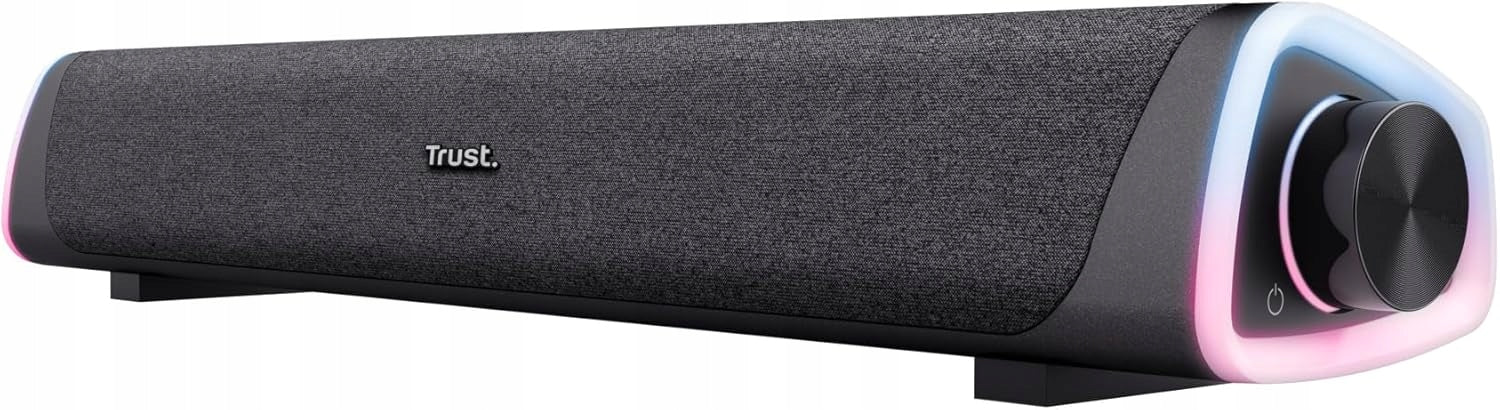 COMPUTER SOUNDBAR STEREO LED RGB USB JACK 3,5 MM