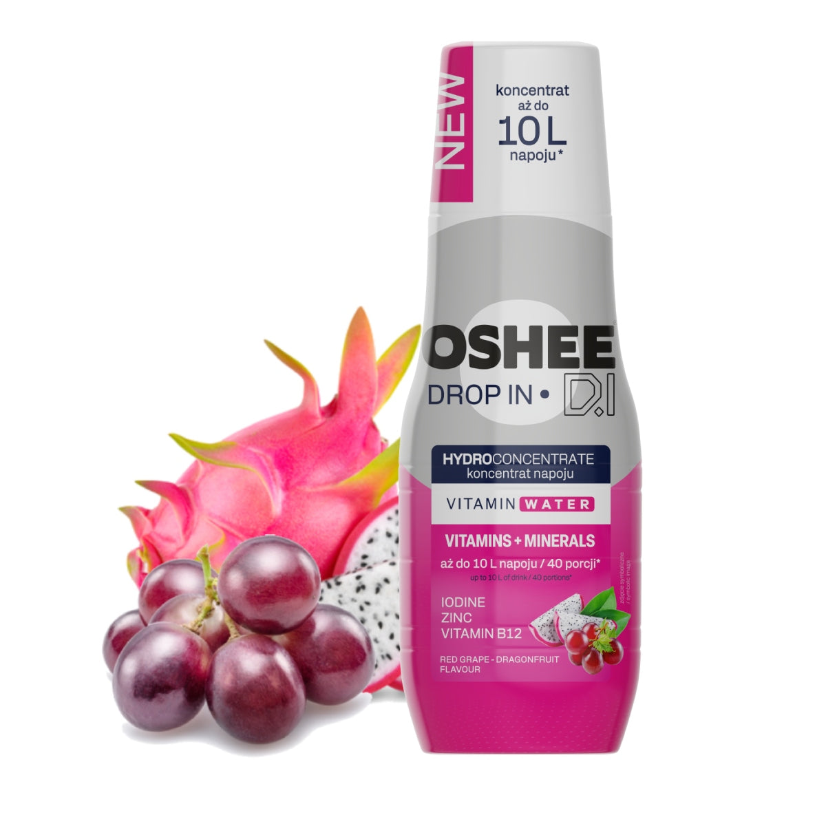 CONCENTRATE 3x SYRUP OSHEE DROP IN minerals JUICE Vitamins SATURATOR SET Manufacturer code OS1BRZOS1SMOCZ1MALIN