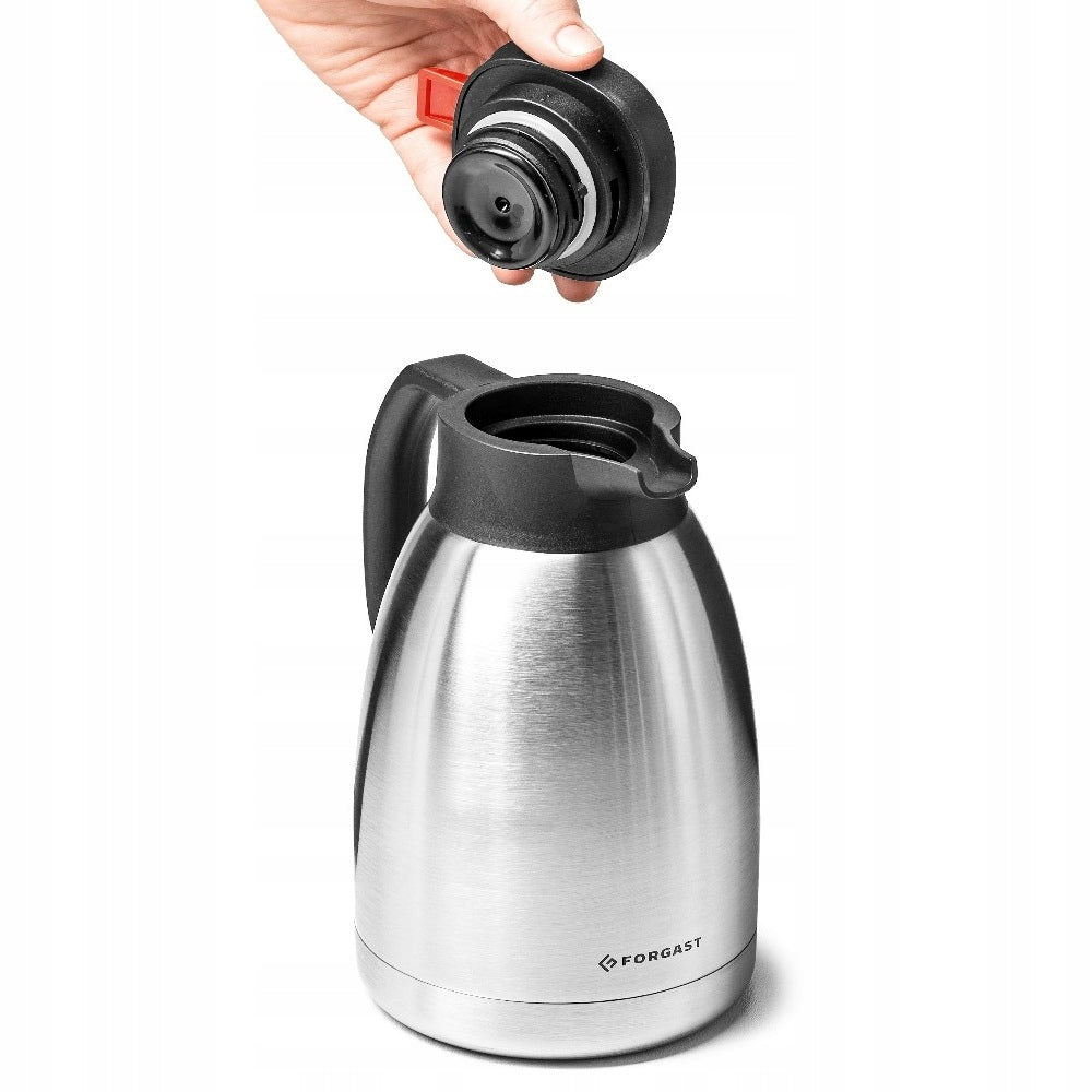 CONFERENCE THERMOS STEEL TABLE WITH BUTTON 1,5L FORGAST FG05815 Manufacturer code FG05815