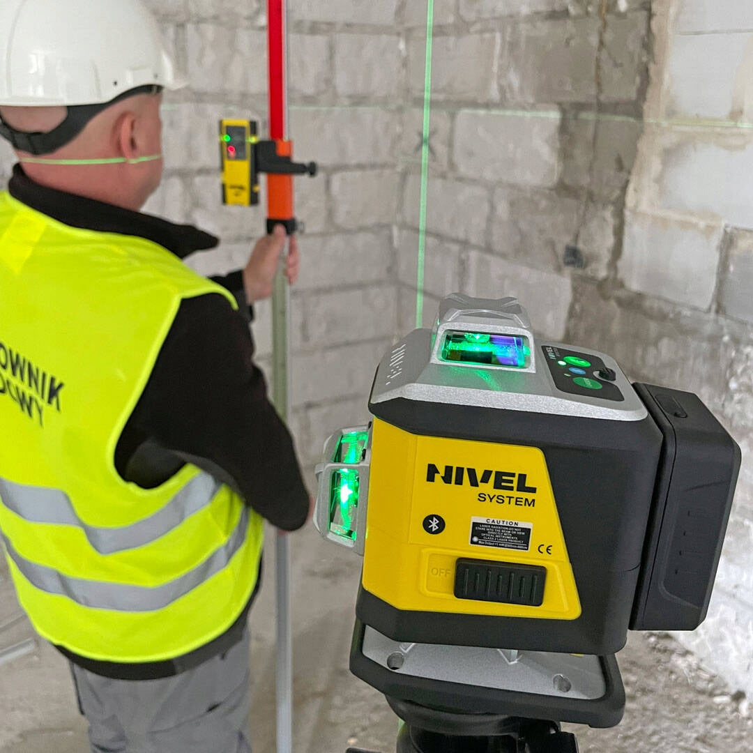 CONSTRUCTION CROSS LASER GREEN BEAM 4-PLANE NIVEL SYSTEM CL4G Number of laser beams 4