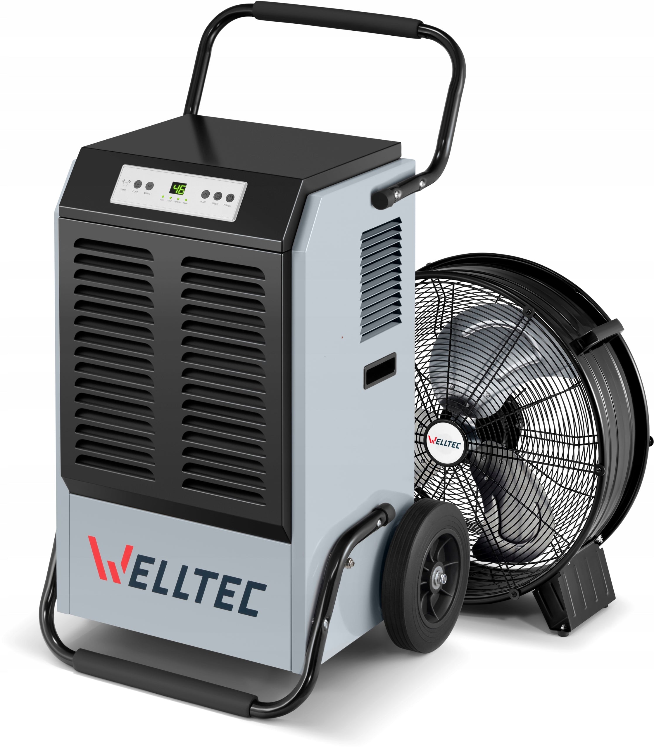 CONSTRUCTION DEHUMIDIFIER WELLTEC DHX50 PRO | INDUSTRIAL | 50l/24h Packaging status original